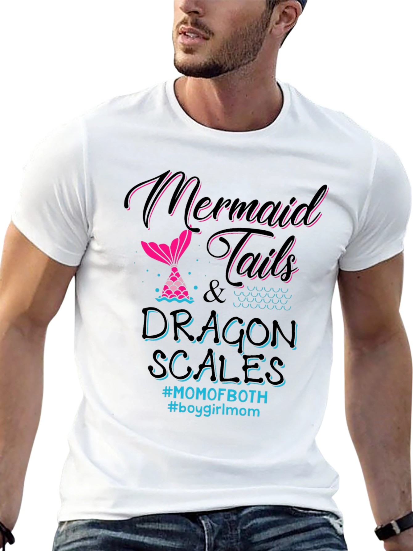 Mermaid Tails & Dragon Scales T-Shirt