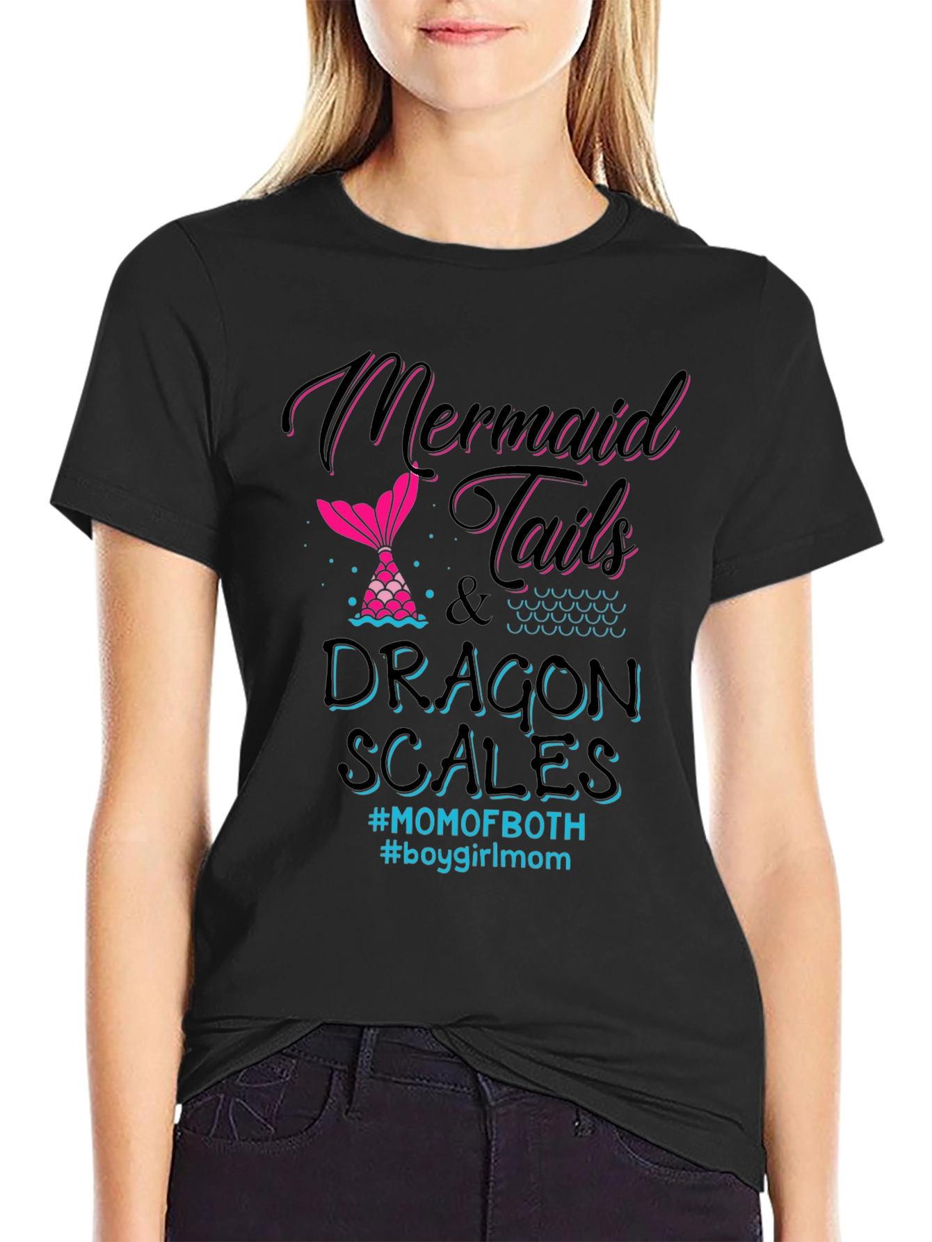 Mermaid Tails & Dragon Scales T-Shirt