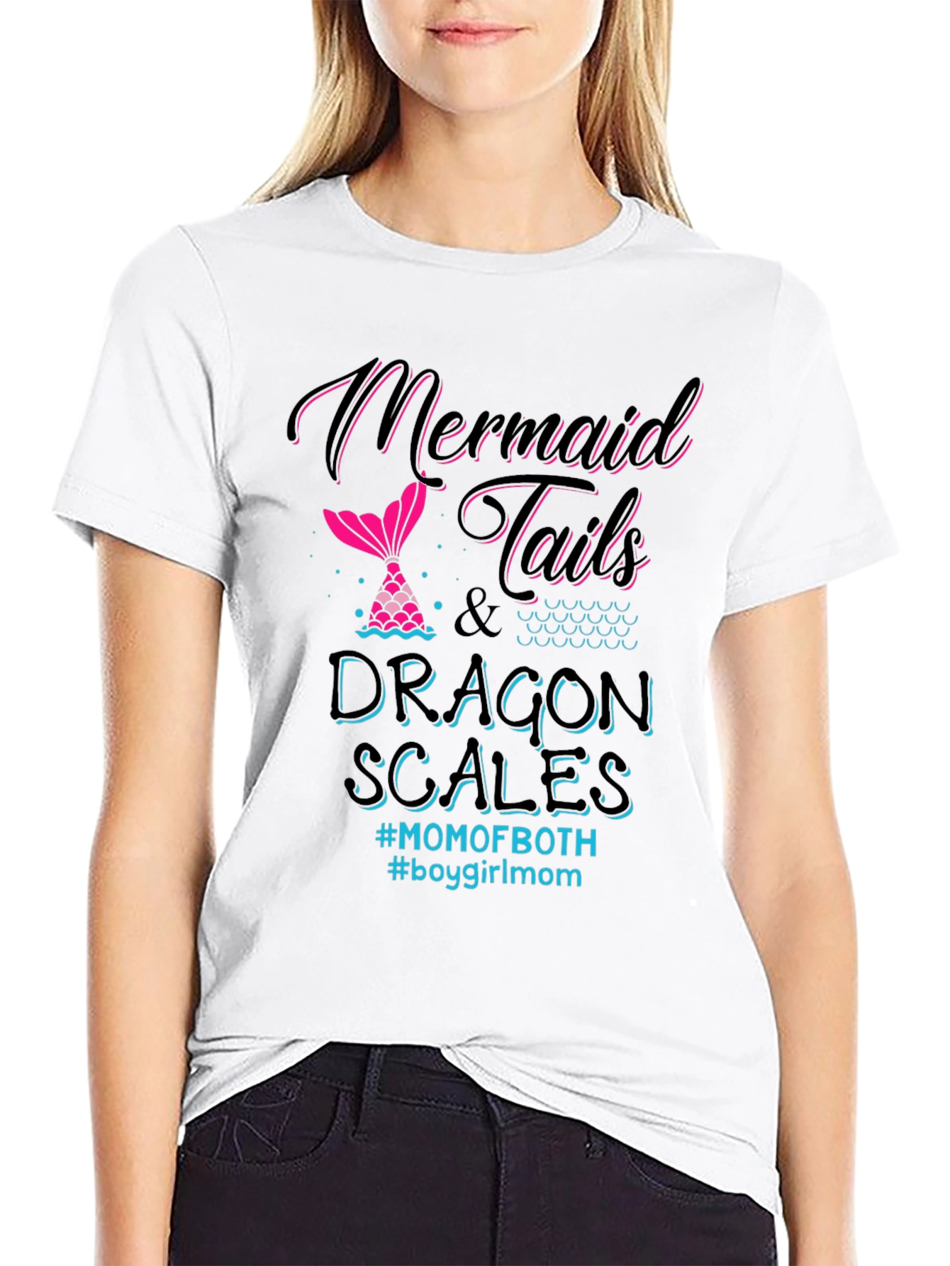 Mermaid Tails & Dragon Scales T-Shirt