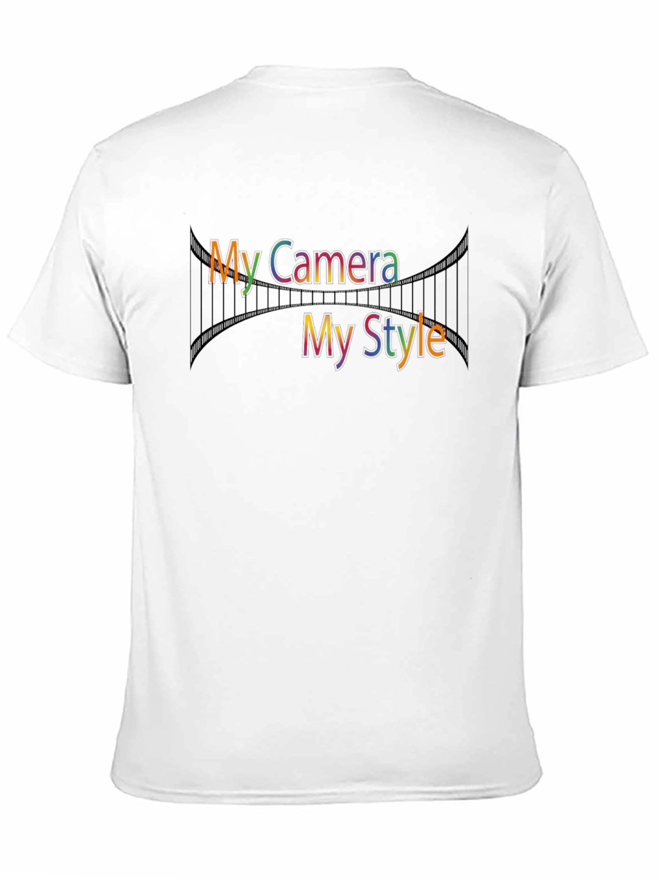 My Camera My Style Black Graphic Tee
