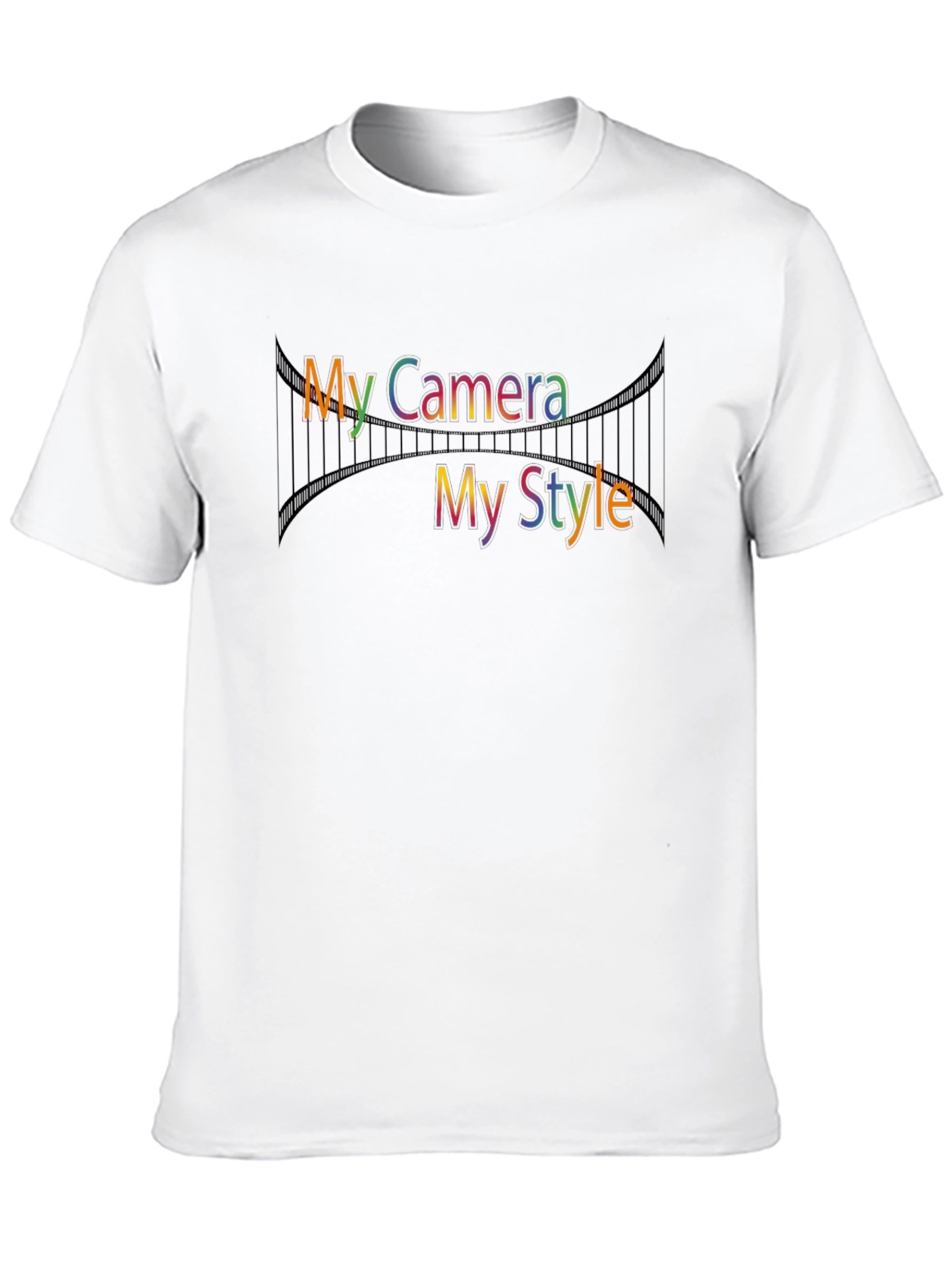 My Camera My Style Black Graphic Tee