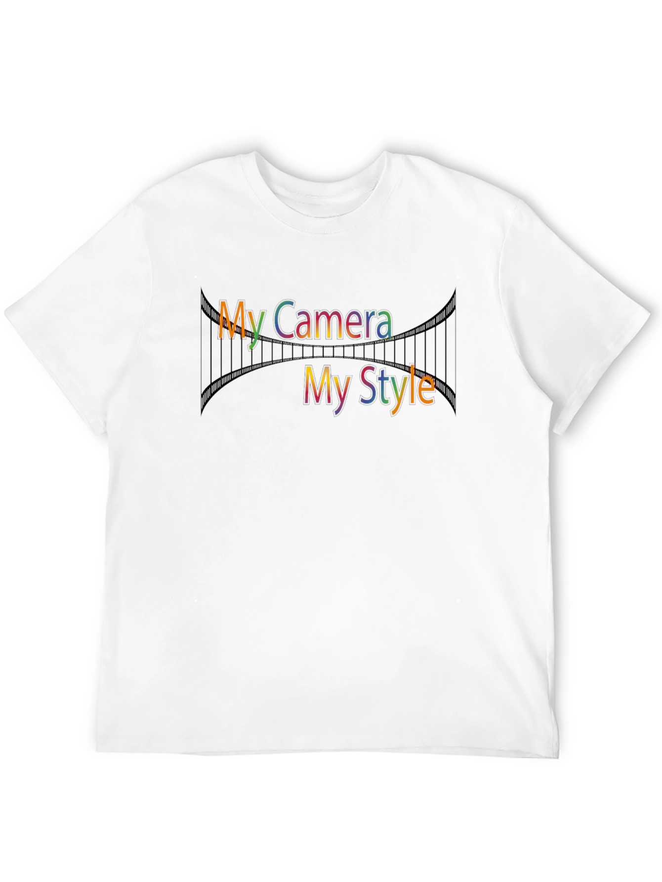My Camera My Style Black Graphic Tee