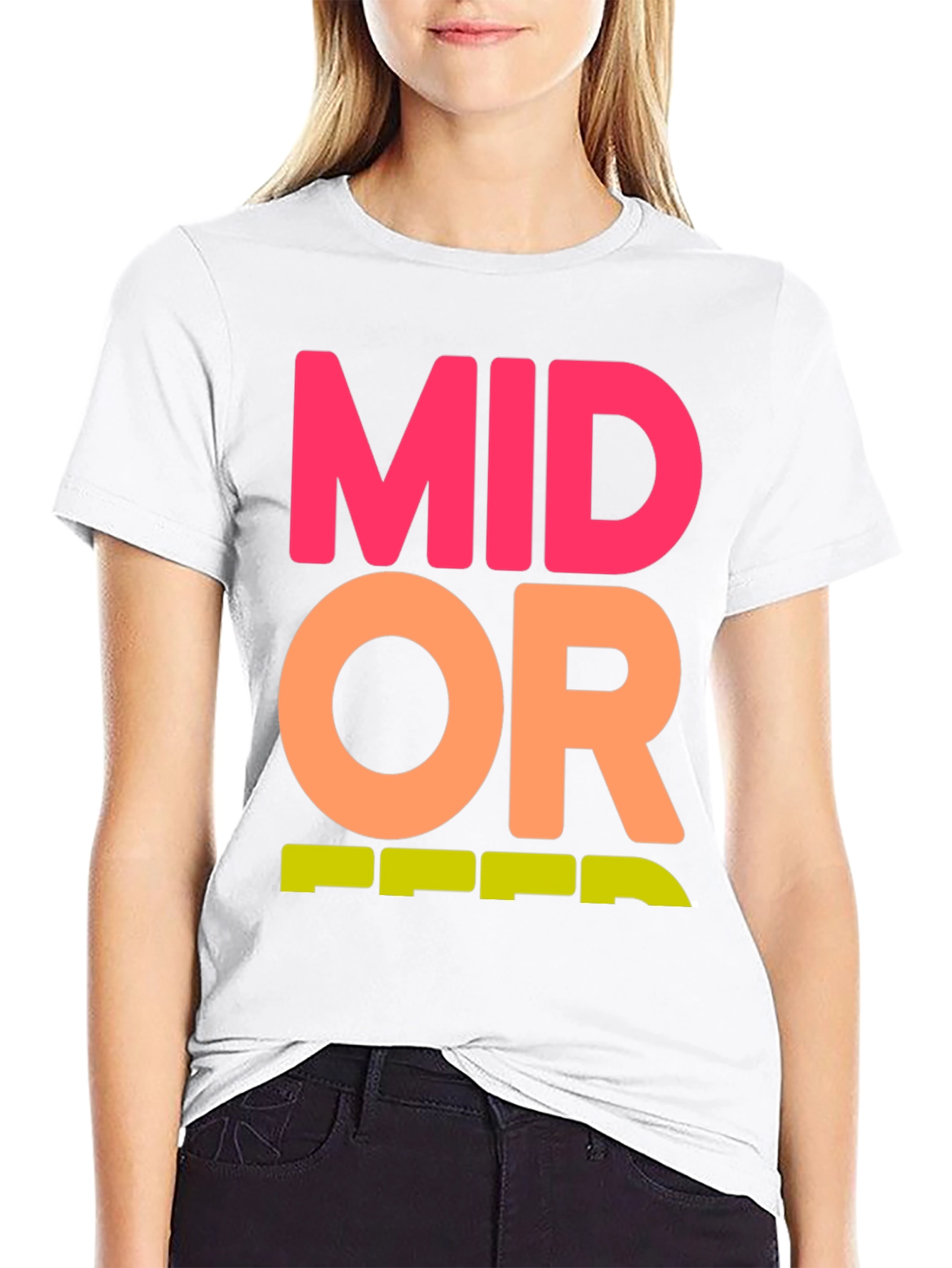 Mid Or Feed Graphic Tee