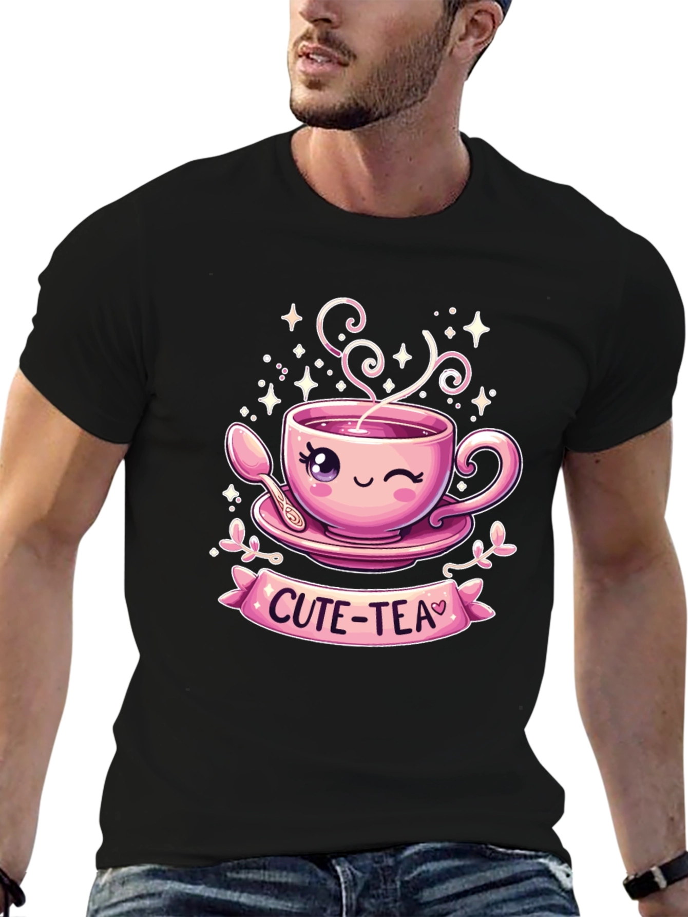 Cute-Tea Graphic T-Shirt