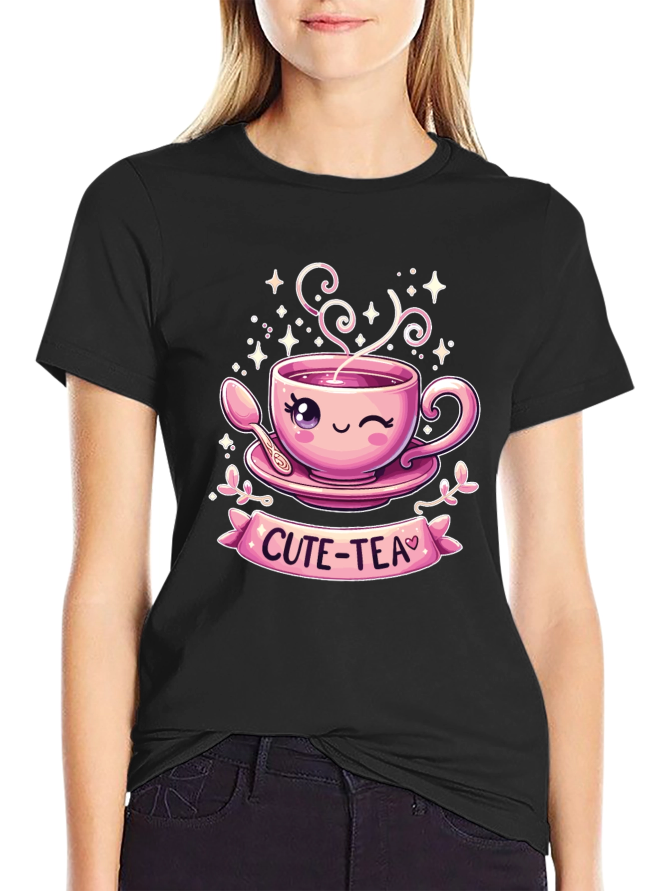 Cute-Tea Graphic T-Shirt