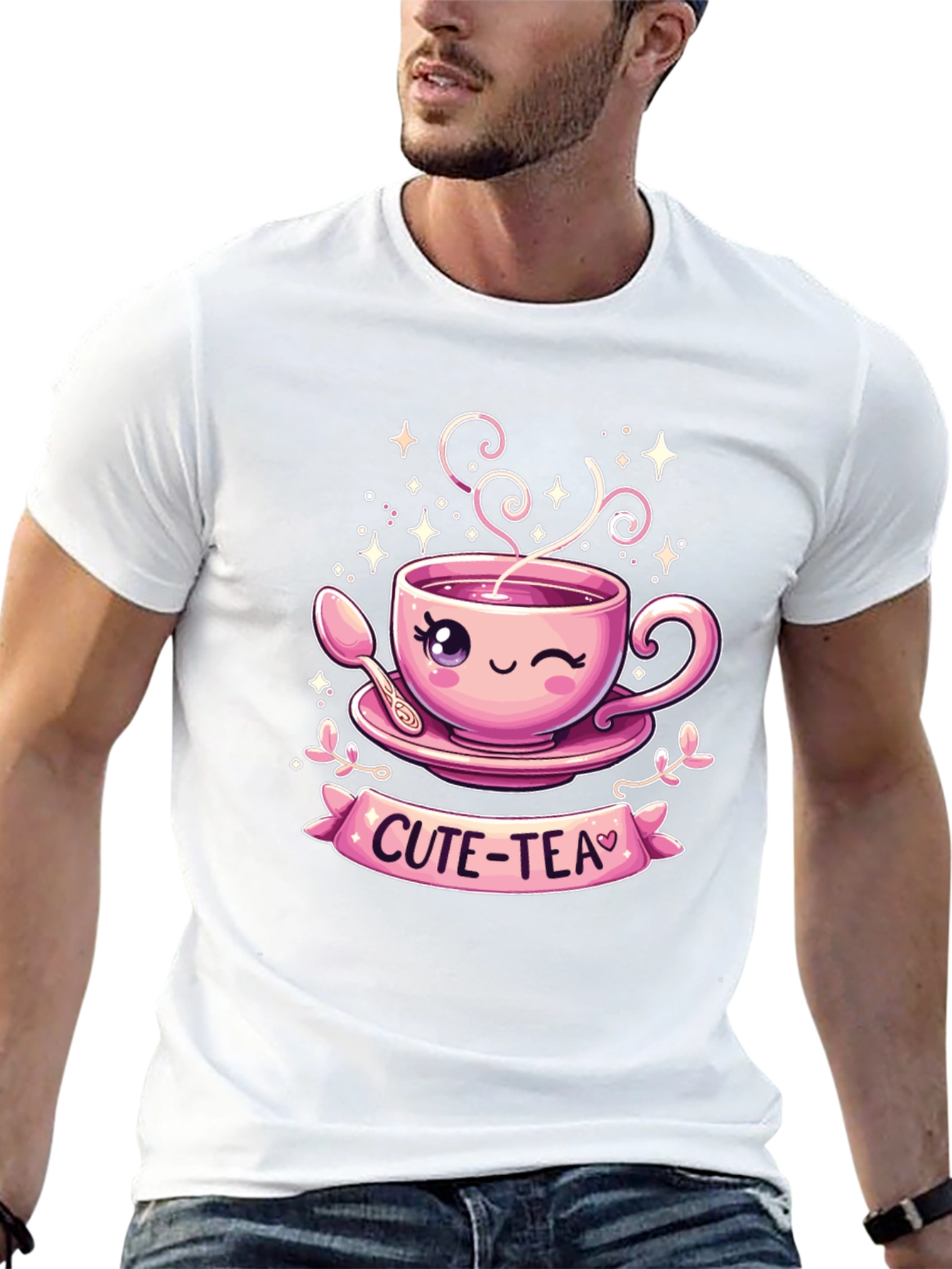 Cute-Tea Graphic T-Shirt