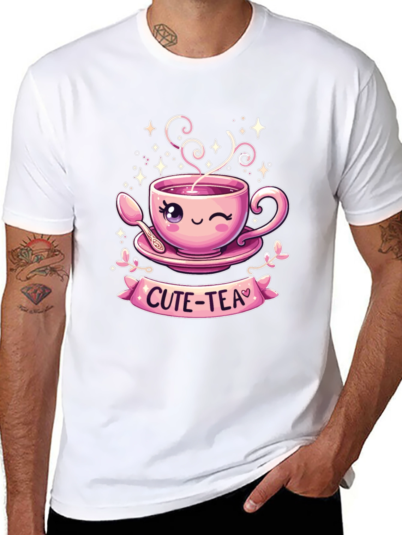 Cute-Tea Graphic T-Shirt
