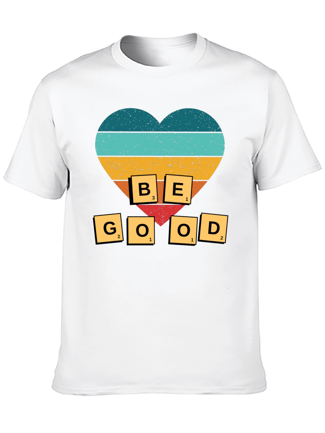 Be Good T-Shirt - Heart Design