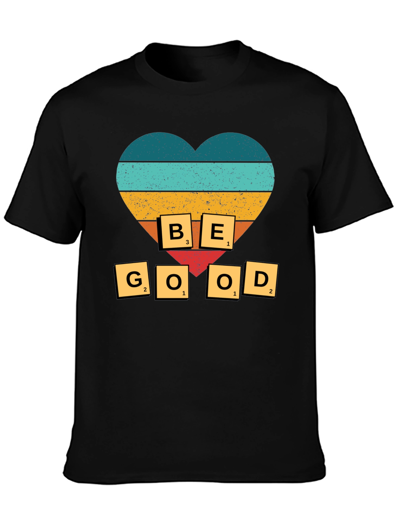 Be Good T-Shirt - Heart Design