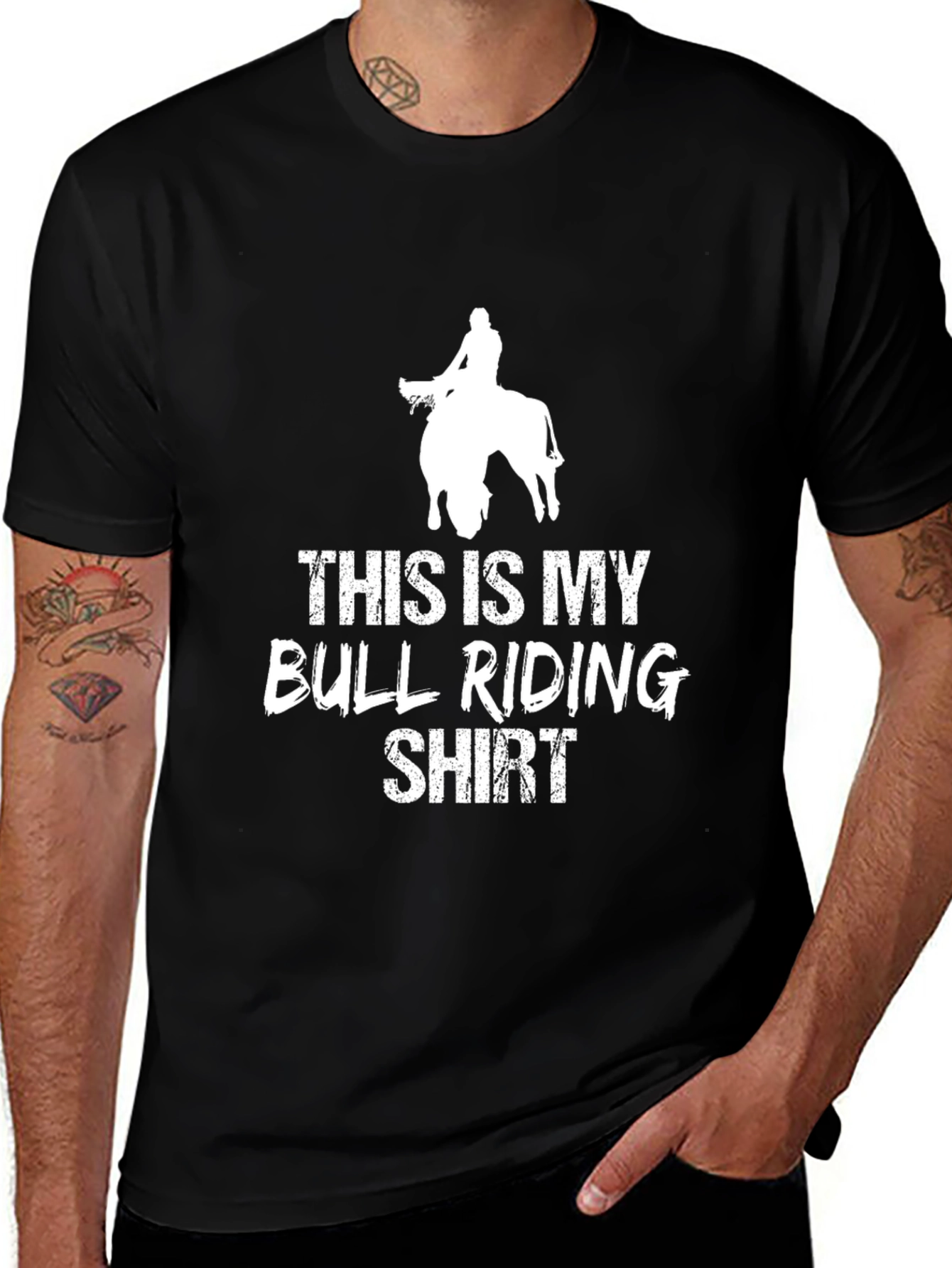 Bull Riding Shirt - Rodeo Style