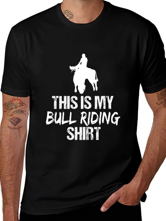 Bull Riding Shirt - Rodeo Style