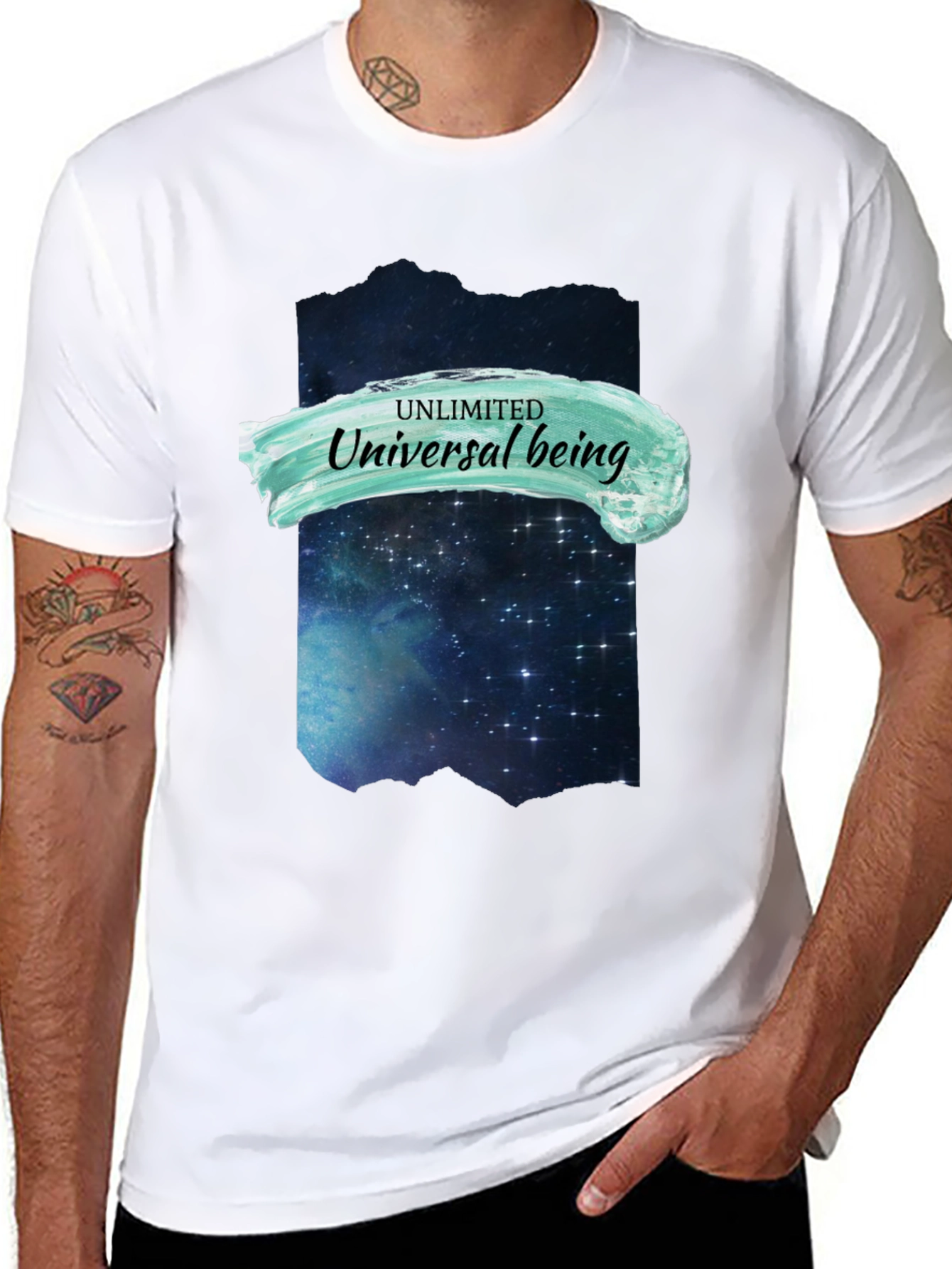 Unlimited Universal Being Graphic Tee