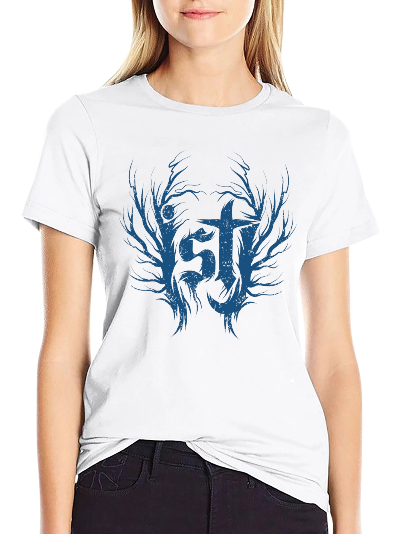 Gothic Tree IST Graphic Tee - Mens Black T-Shirt