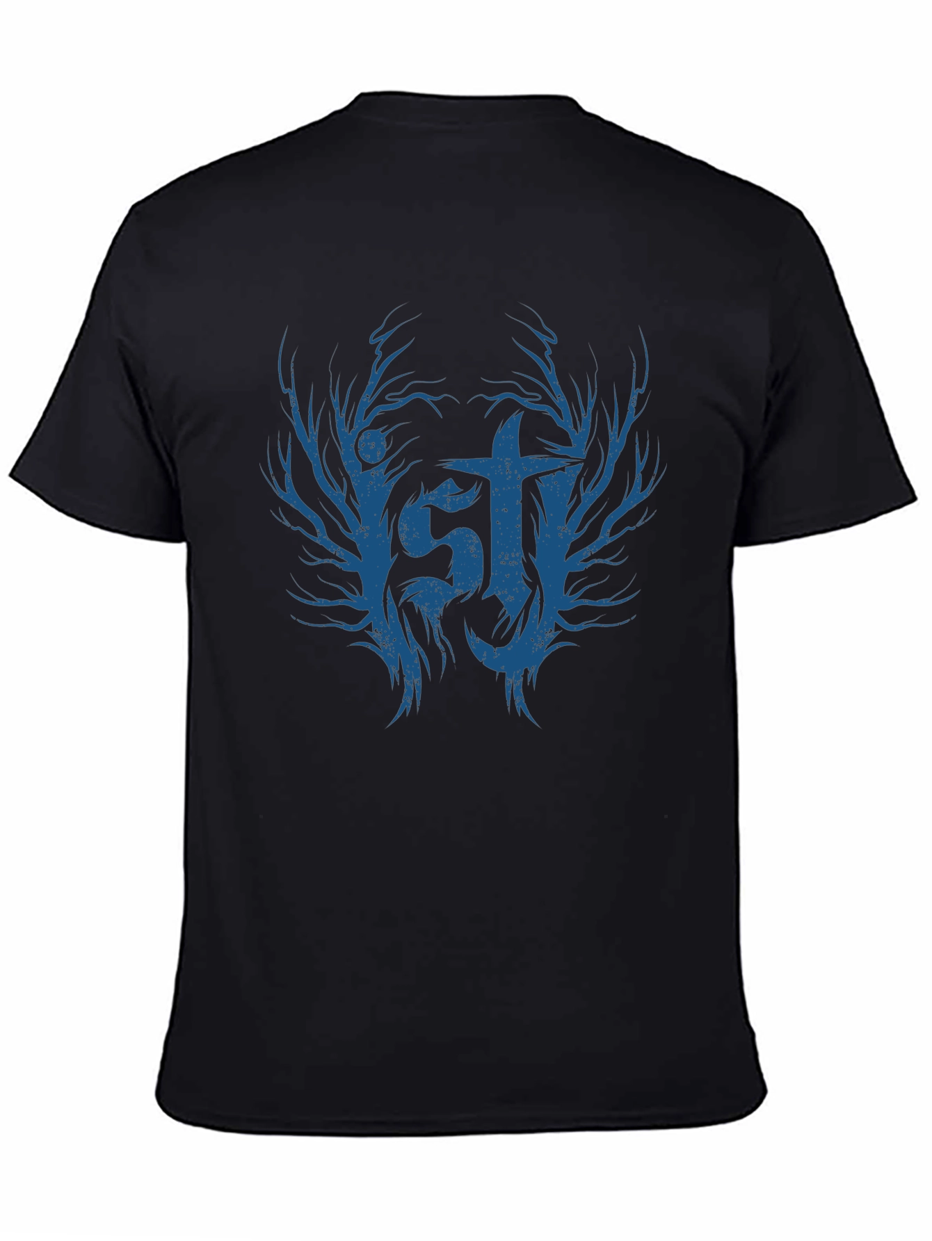 Gothic Tree IST Graphic Tee - Mens Black T-Shirt
