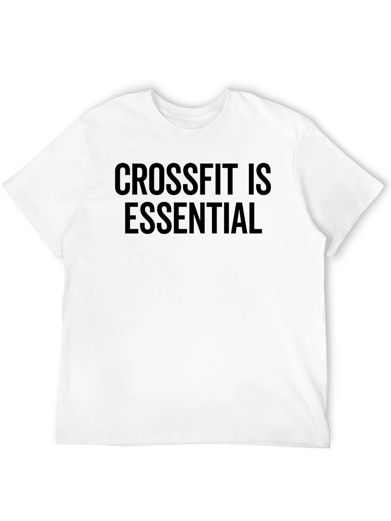 CrossFit is Essential Black T-Shirt