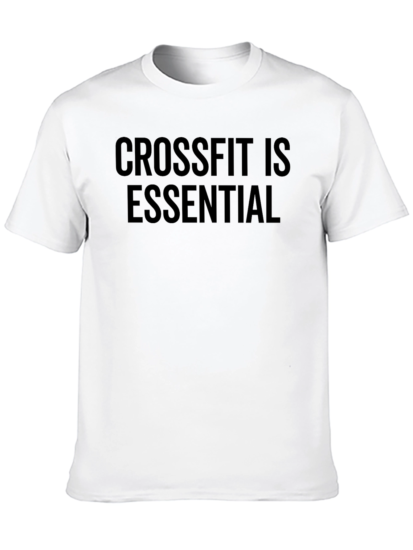 CrossFit is Essential Black T-Shirt