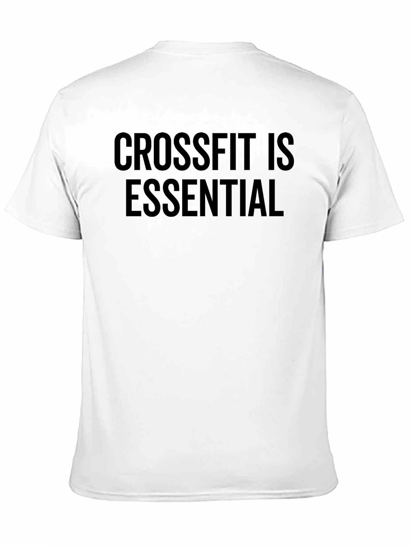 CrossFit is Essential Black T-Shirt