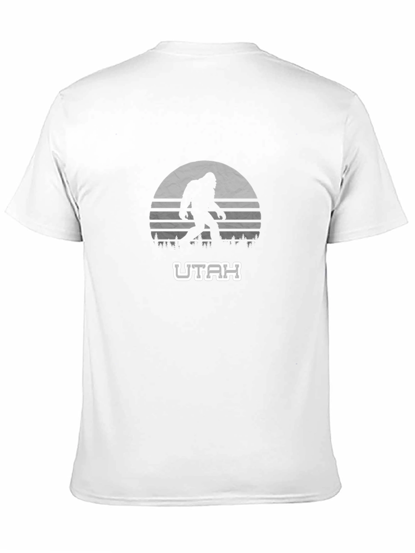 Utah Bigfoot T-Shirt - Sasquatch Graphic Tee