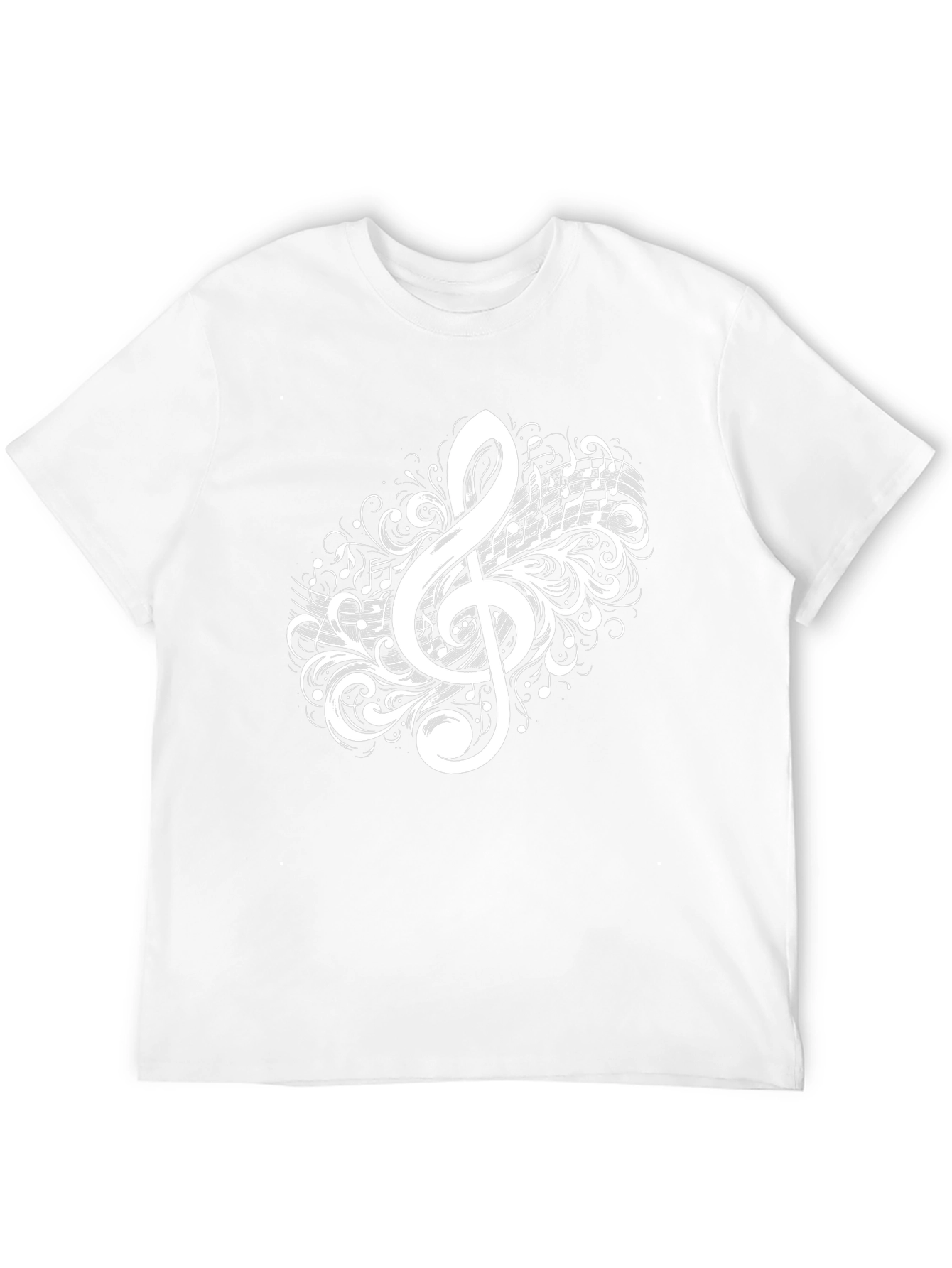 Music Lovers Treble Clef Graphic Tee