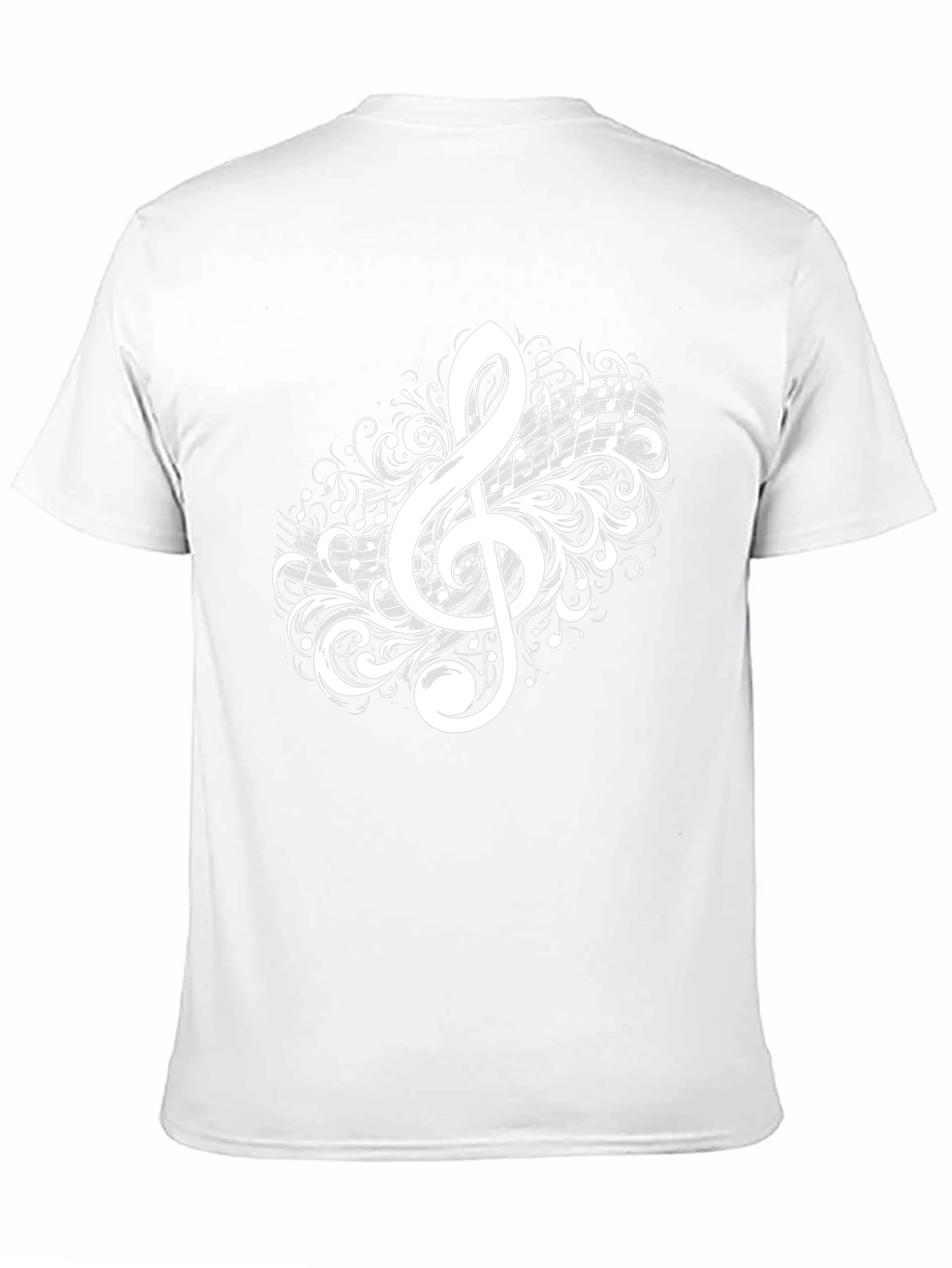 Music Lovers Treble Clef Graphic Tee