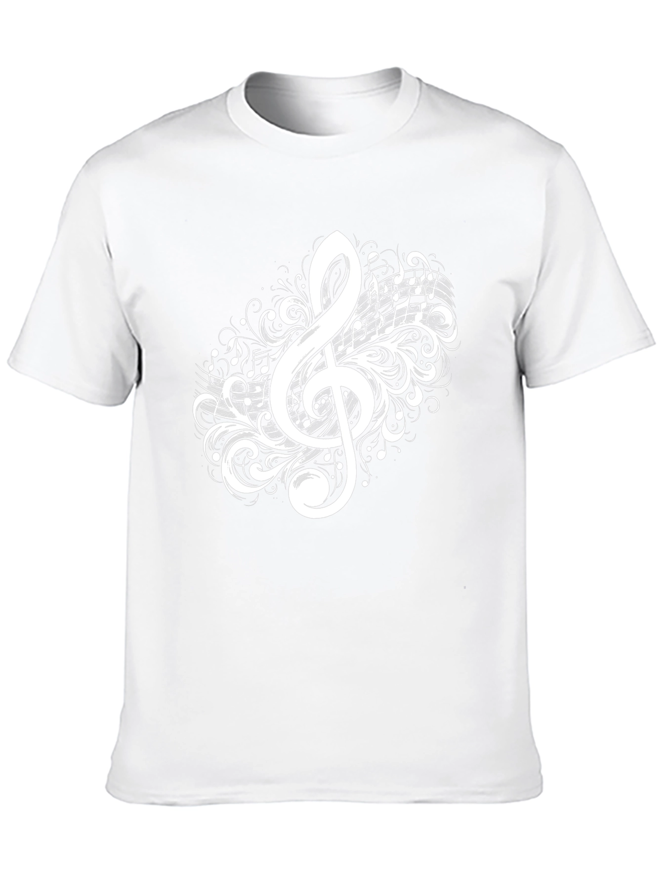 Music Lovers Treble Clef Graphic Tee