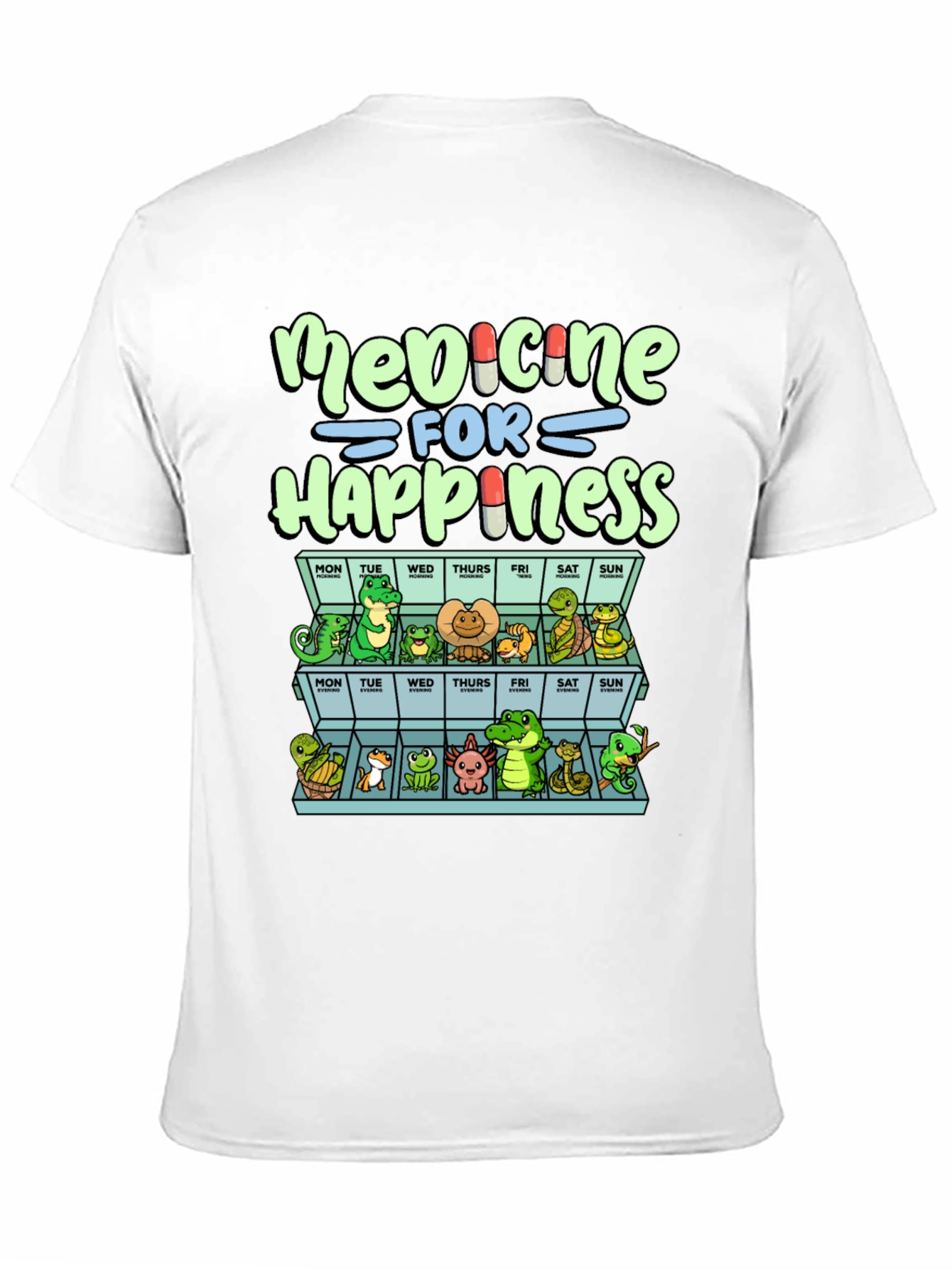 Medicine for Happiness Reptile T-Shirt