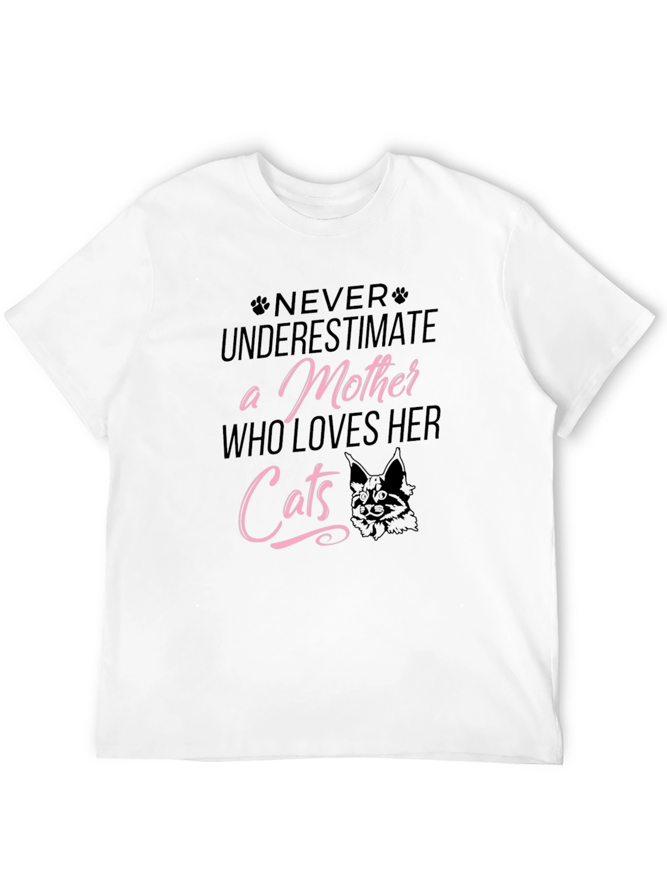 Never Underestimate a Mother Who Loves Her Cats T-Shirt