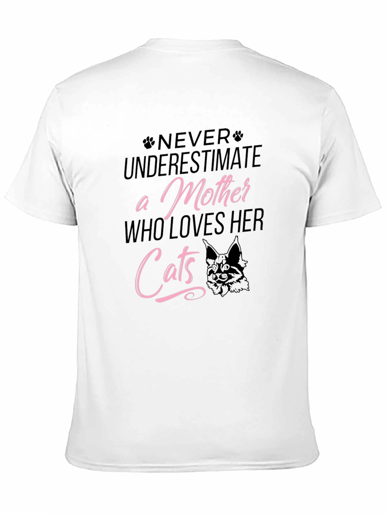 Never Underestimate a Mother Who Loves Her Cats T-Shirt