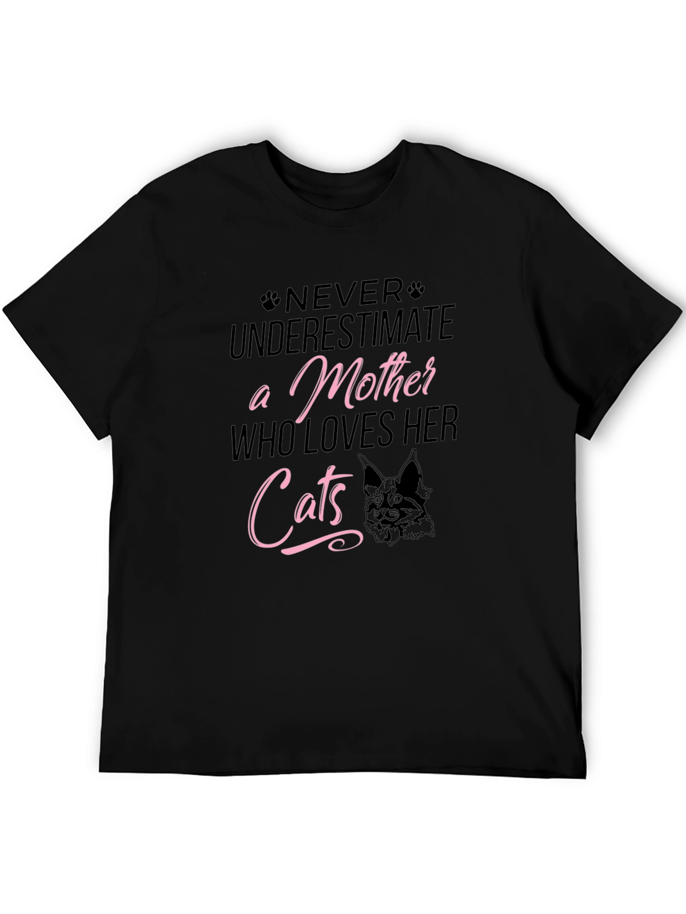 Never Underestimate a Mother Who Loves Her Cats T-Shirt