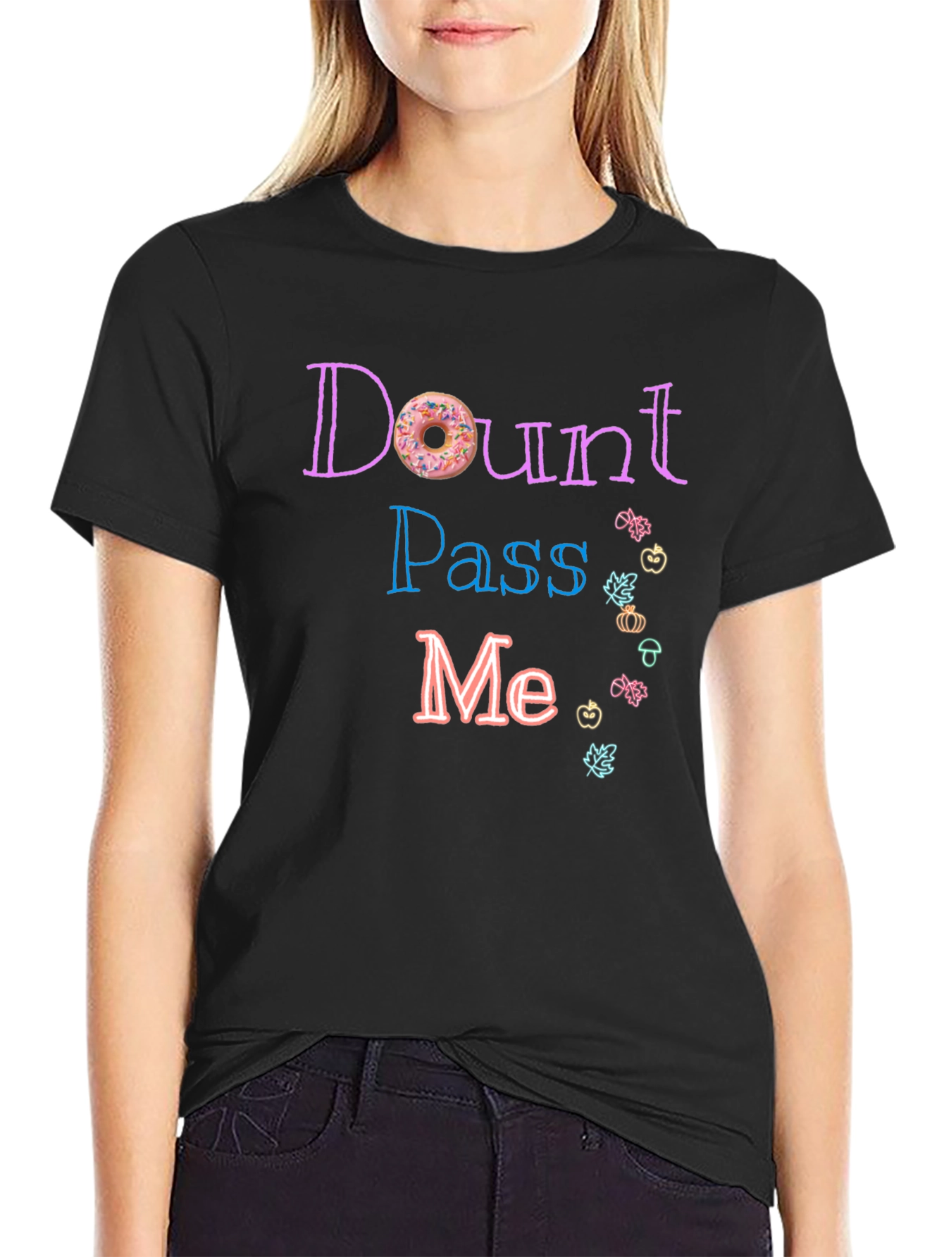 Donut Pass Me T-Shirt - Funny Foodie Tee