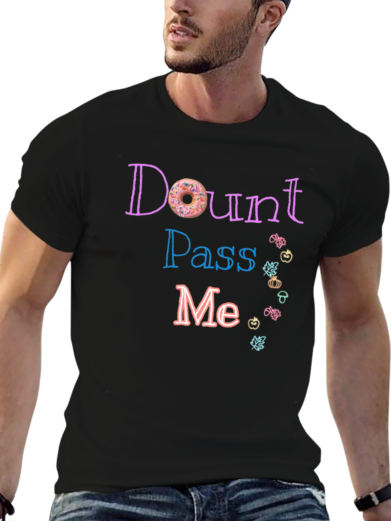 Donut Pass Me T-Shirt - Funny Foodie Tee
