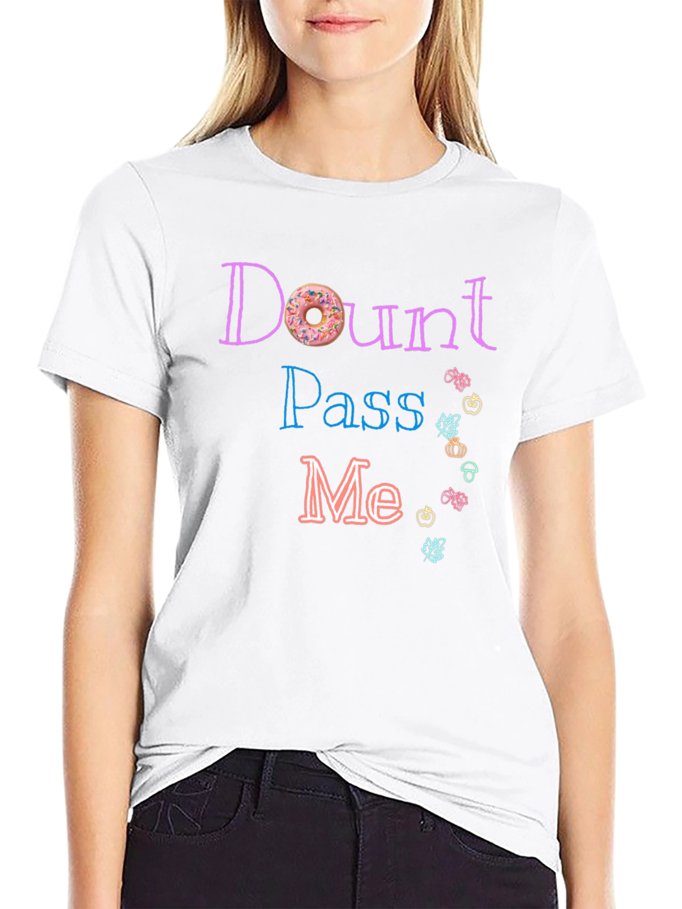Donut Pass Me T-Shirt - Funny Foodie Tee
