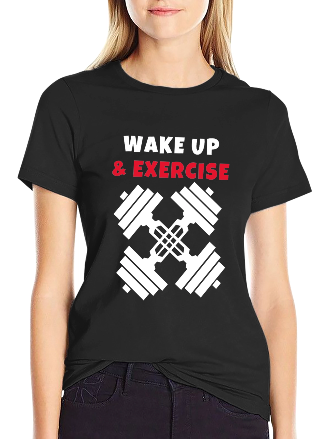 Wake Up & Exercise Graphic Tee