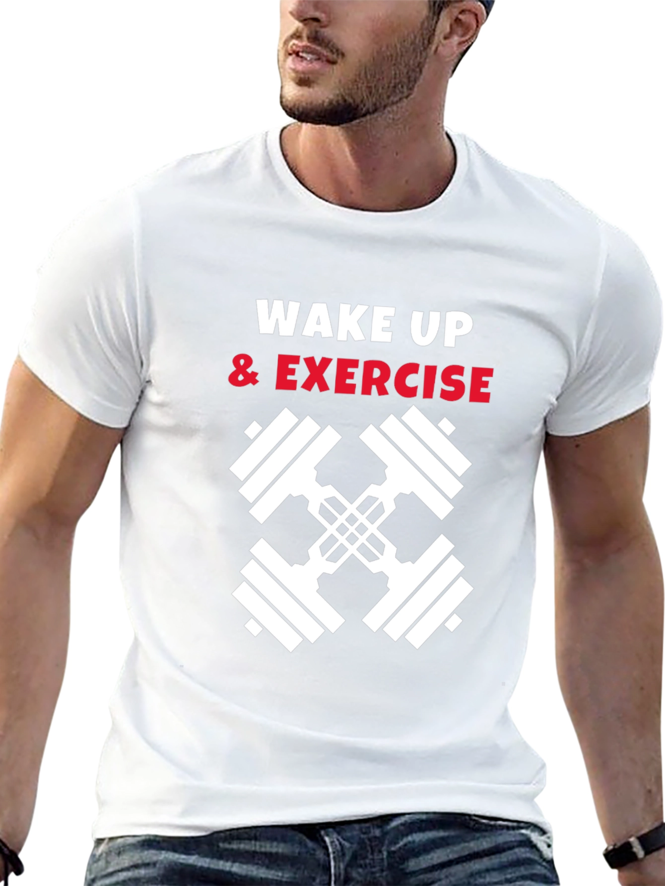Wake Up & Exercise Graphic Tee