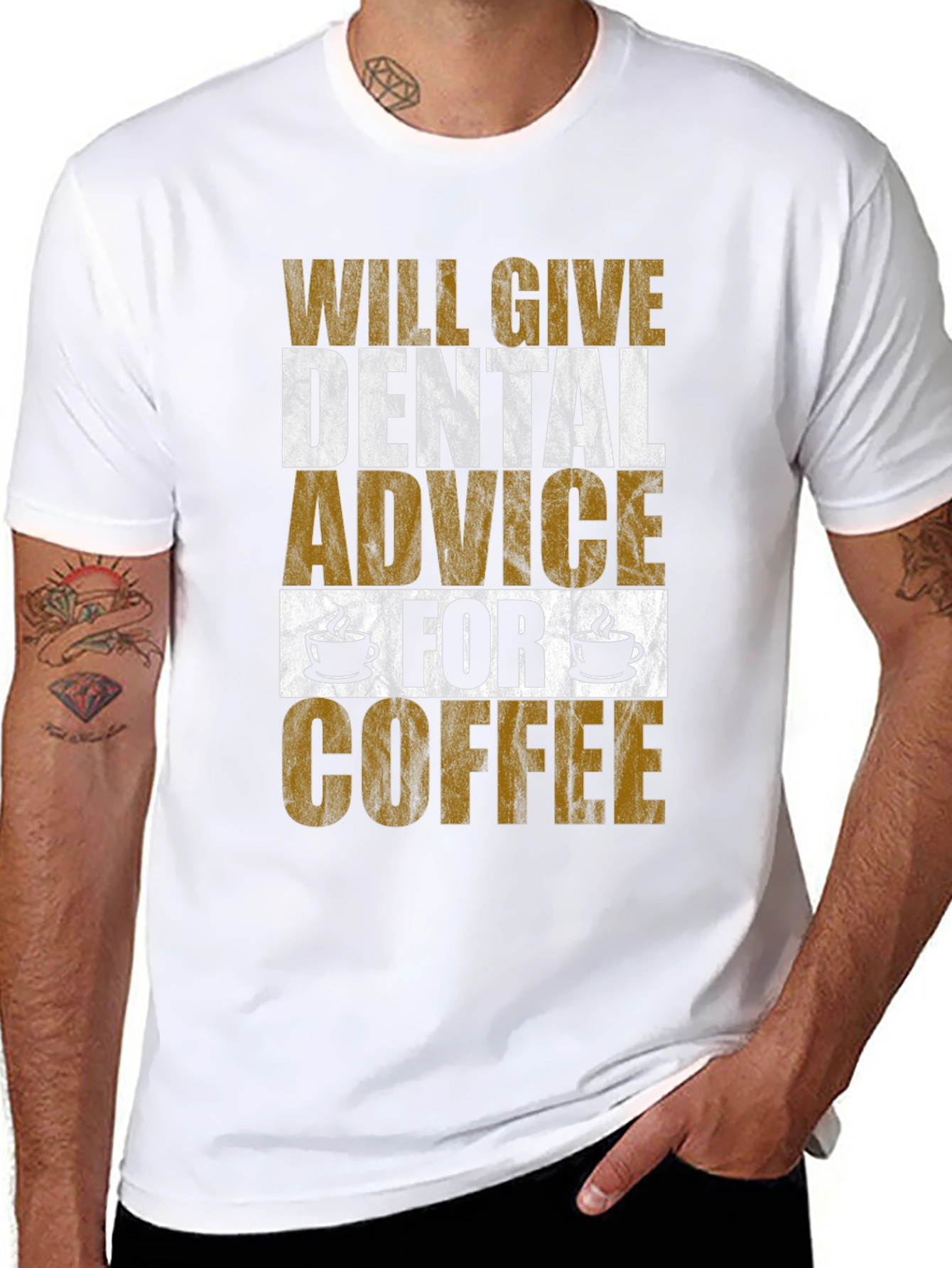 Dental Advice for Coffee T-Shirt