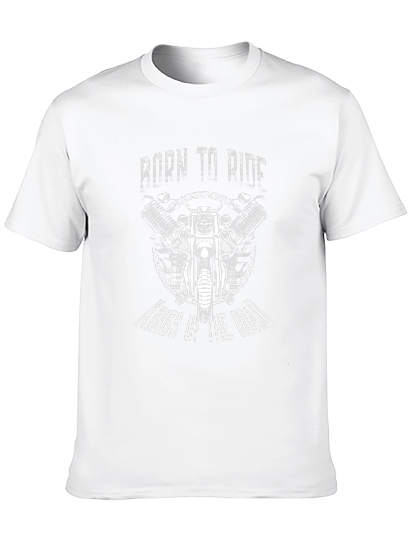 Born to Ride Motorcycle Graphic Tee