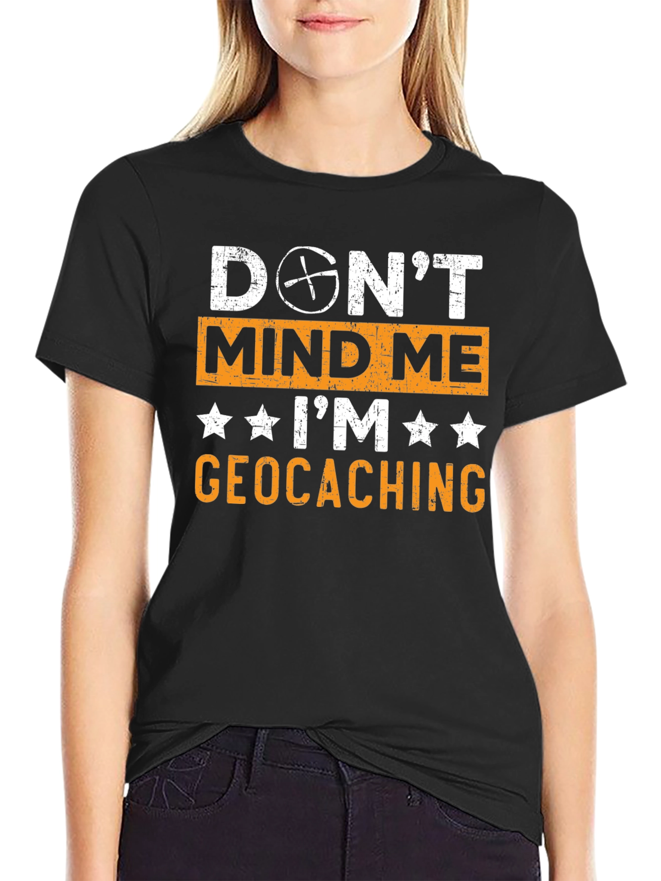 Geocaching T-Shirt - Dont Mind Me - Geocaching Tee