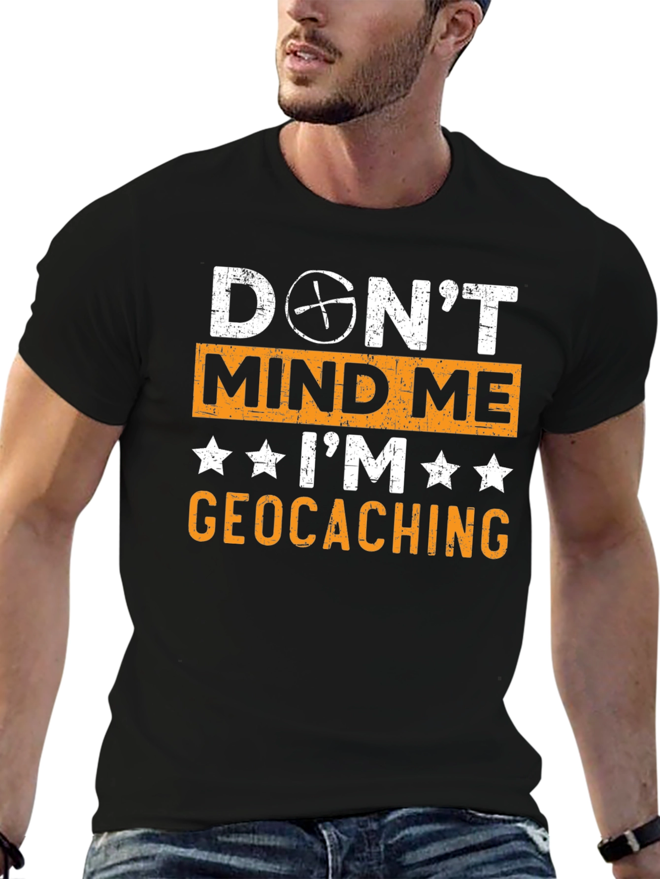 Geocaching T-Shirt - Dont Mind Me - Geocaching Tee