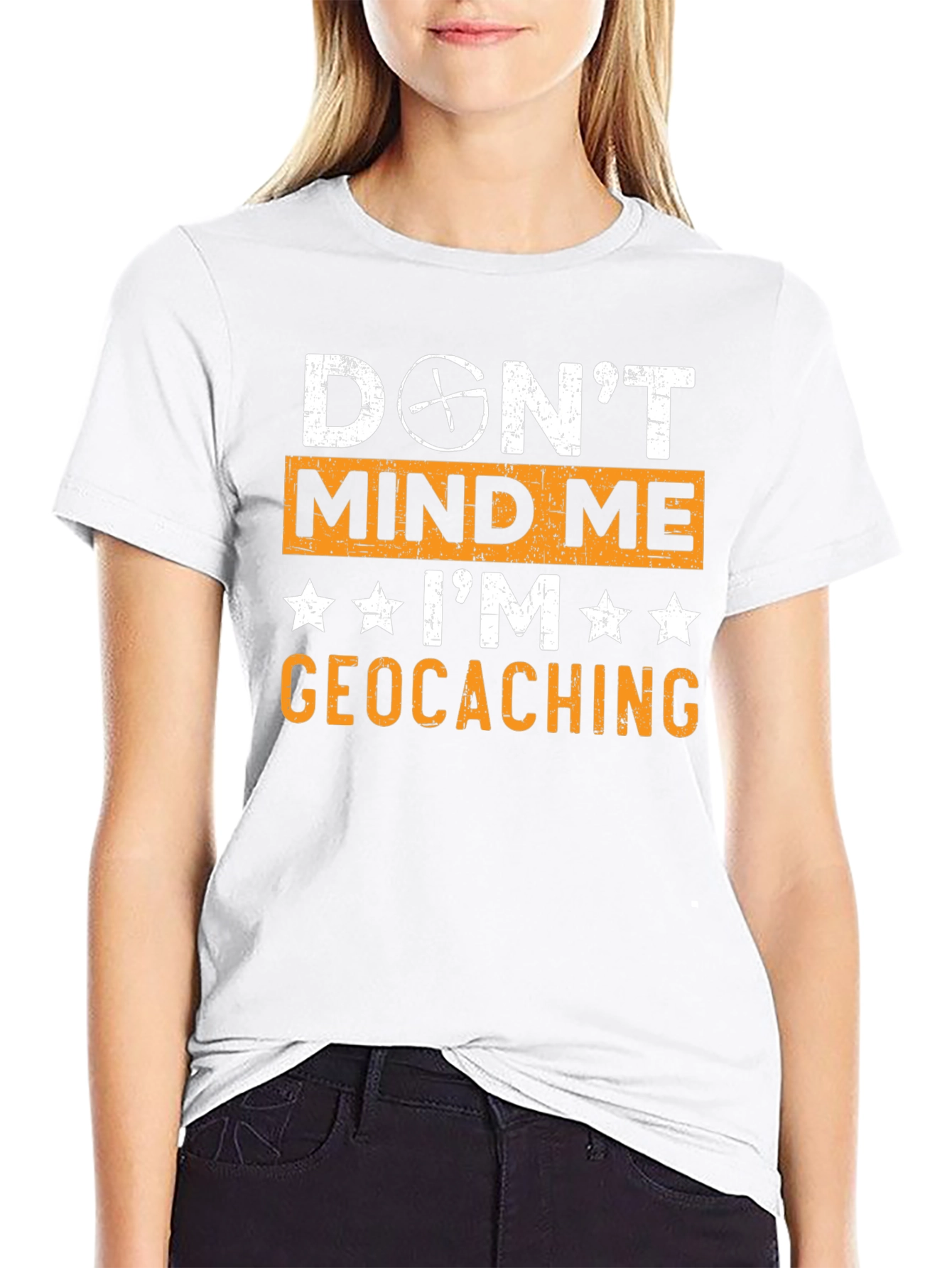 Geocaching T-Shirt - Dont Mind Me - Geocaching Tee