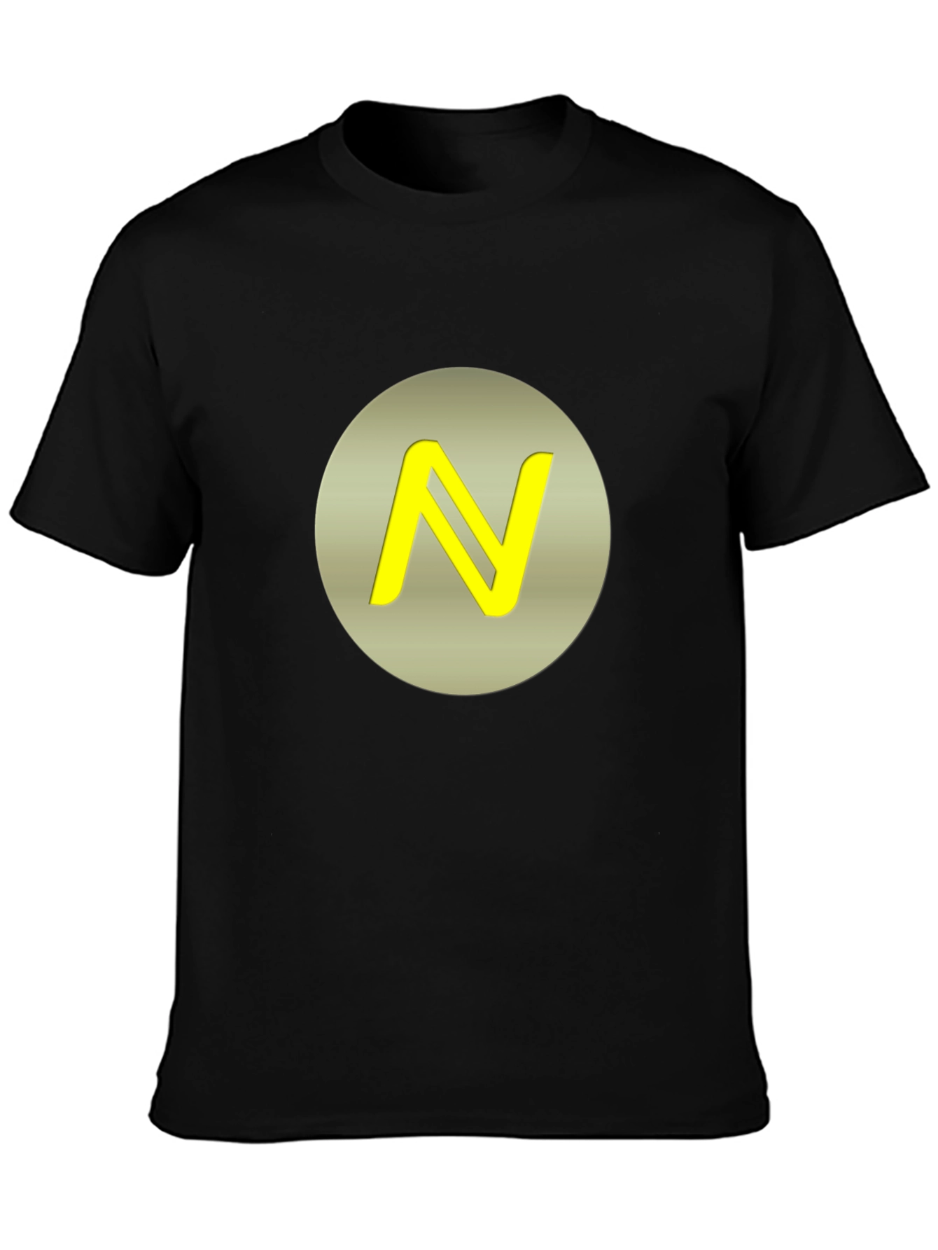 Abstract N Logo T-Shirt - Stylish Modern Design