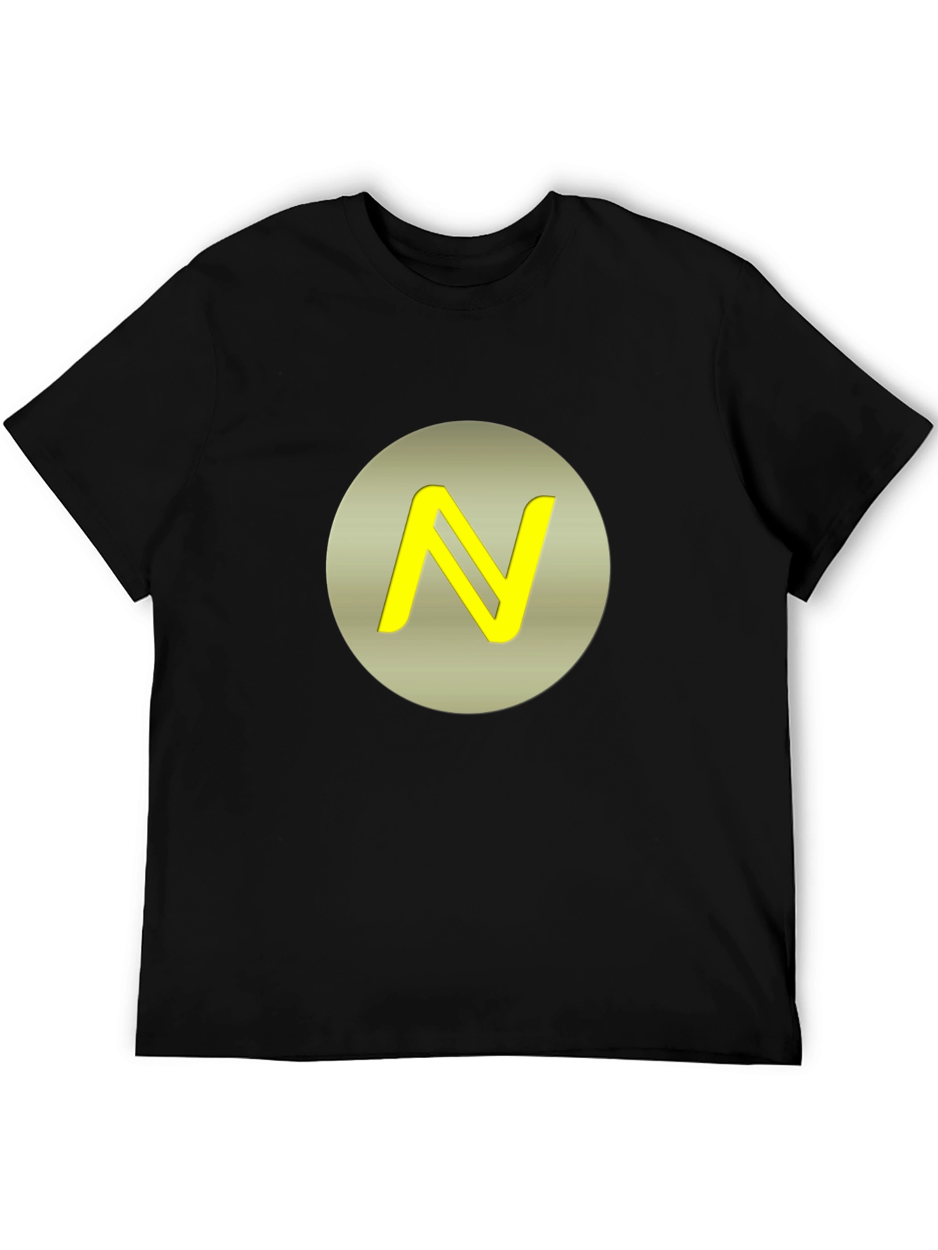 Abstract N Logo T-Shirt - Stylish Modern Design