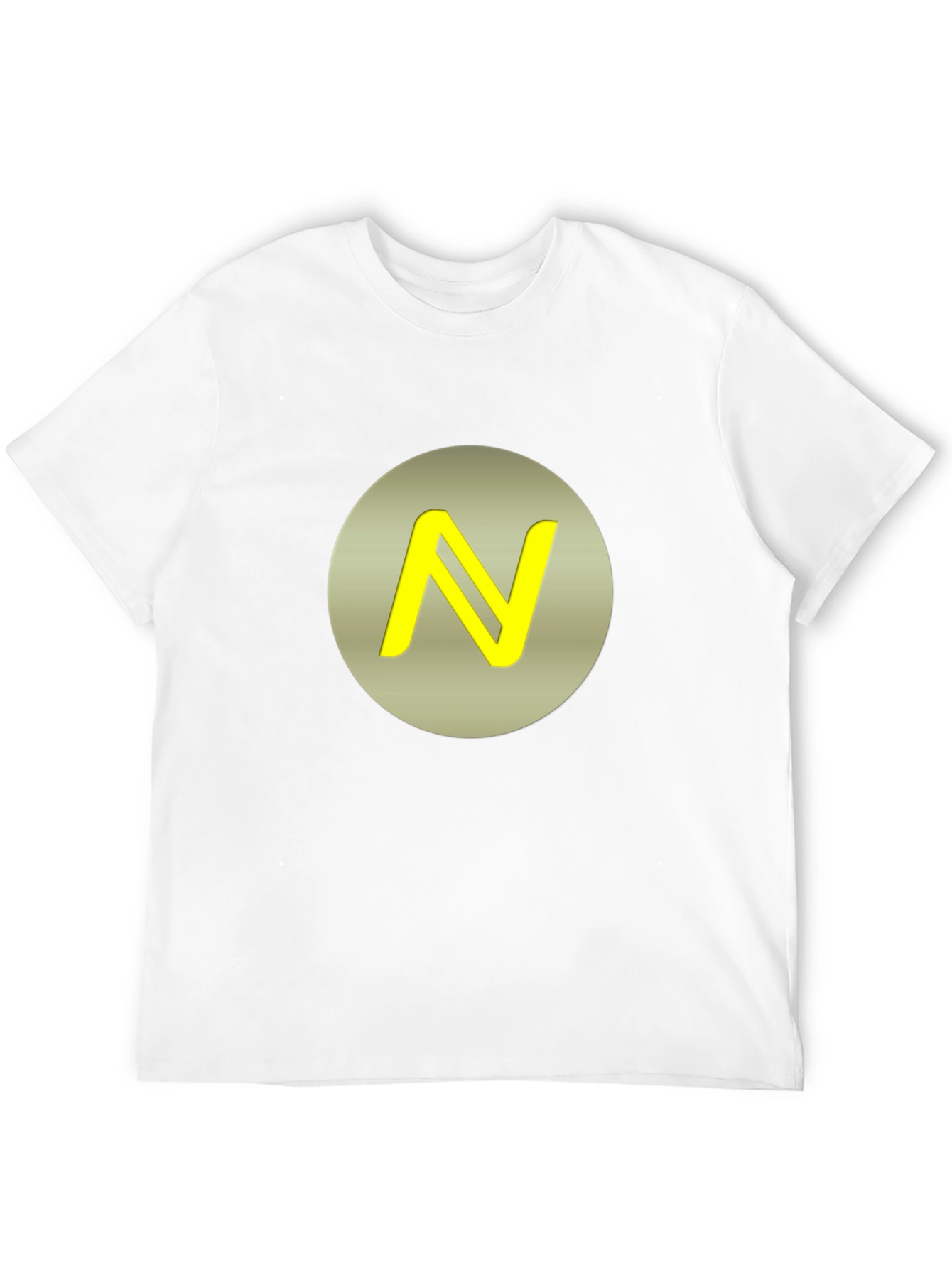 Abstract N Logo T-Shirt - Stylish Modern Design
