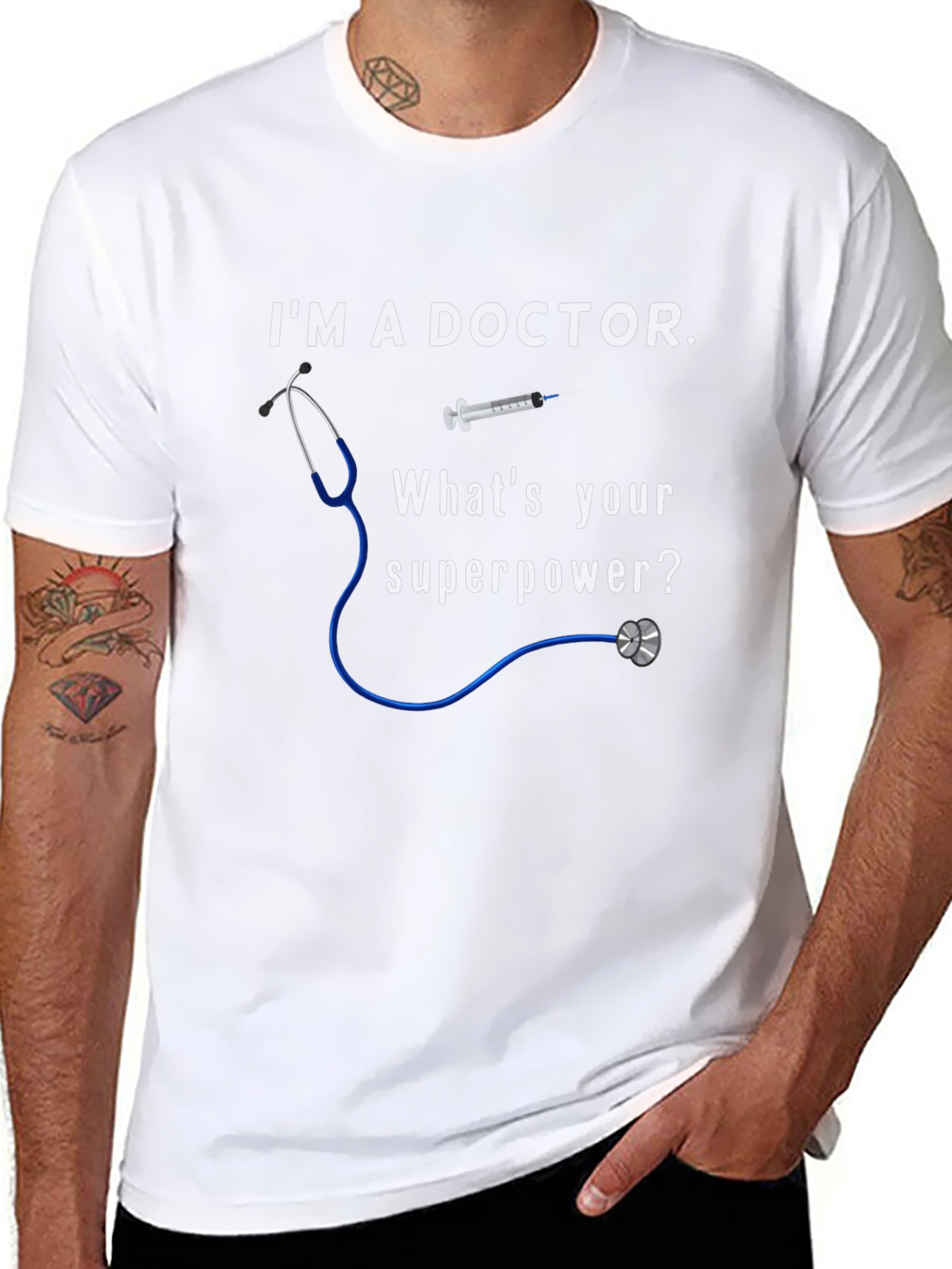 Doctor Superpower Graphic T-Shirt