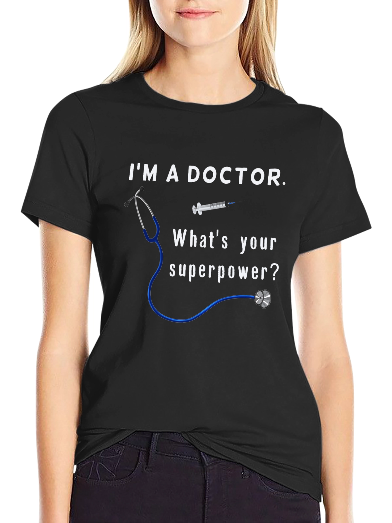 Doctor Superpower Graphic T-Shirt