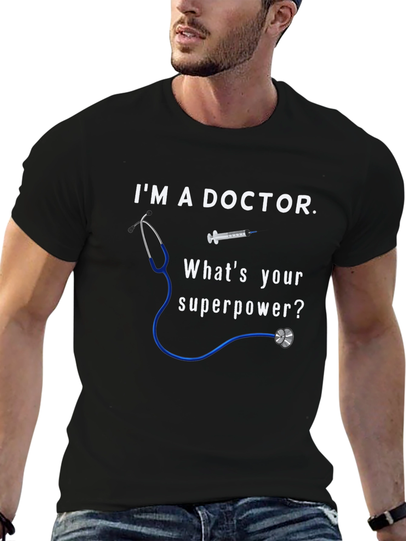 Doctor Superpower Graphic T-Shirt