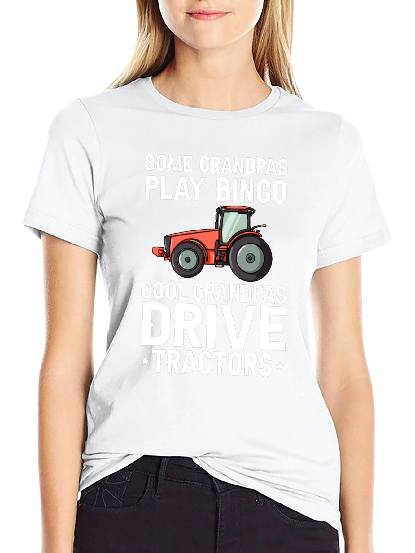 Cool Grandpas Drive Tractors T-Shirt