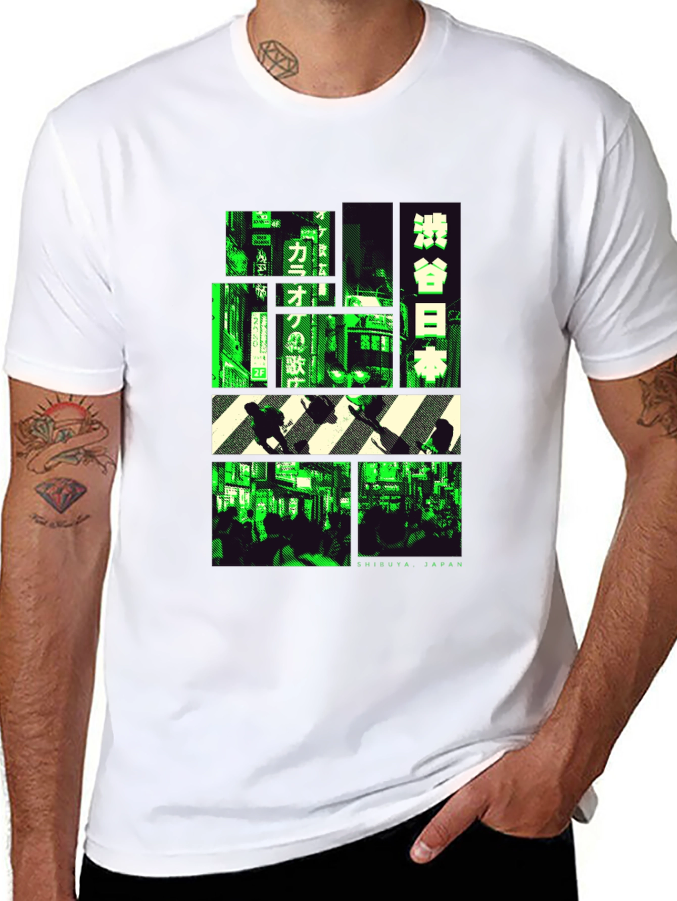 Shibuya Japan T-Shirt Graphic Tee
