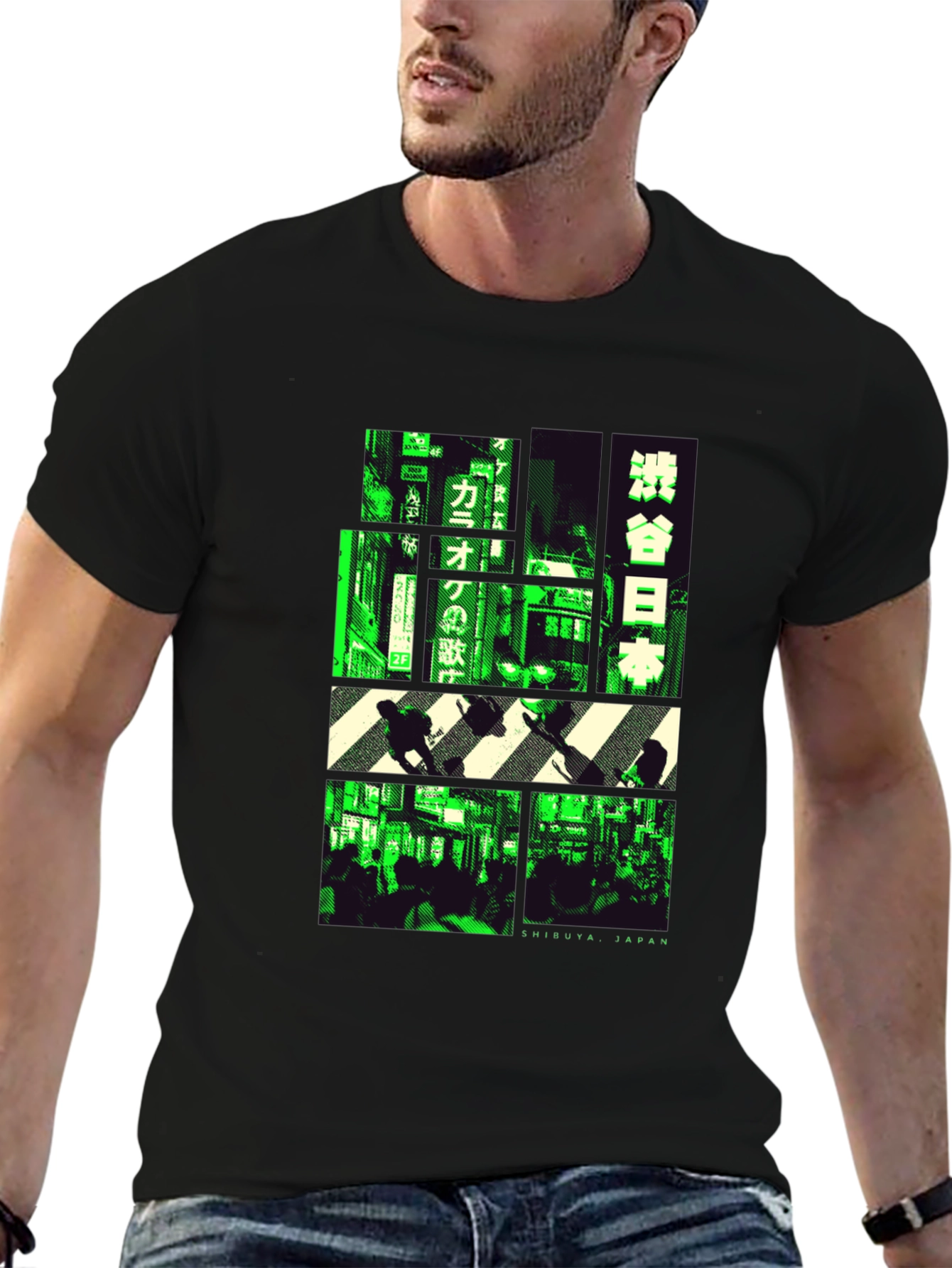 Shibuya Japan T-Shirt Graphic Tee