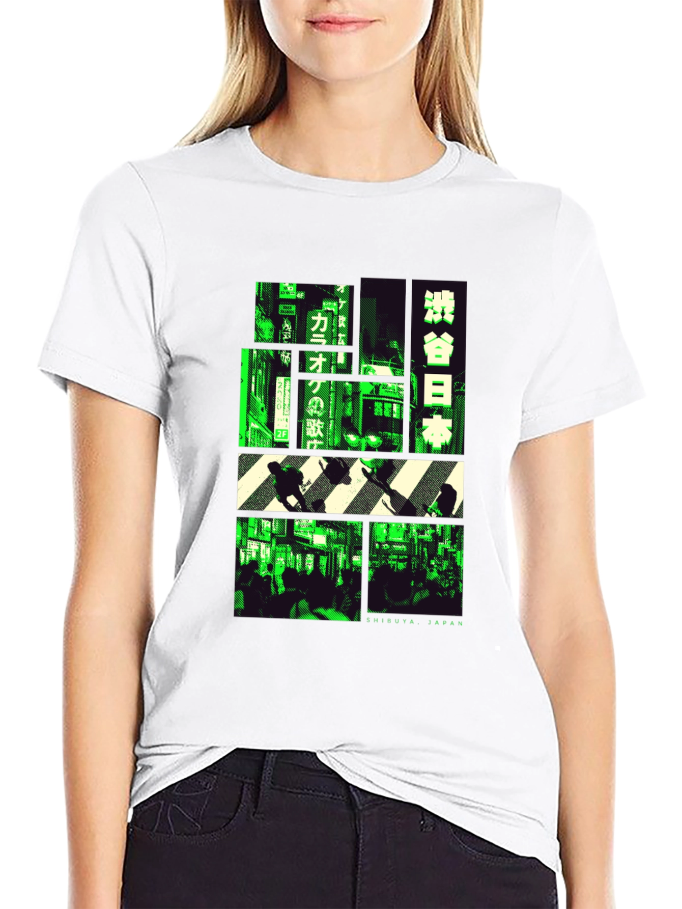 Shibuya Japan T-Shirt Graphic Tee