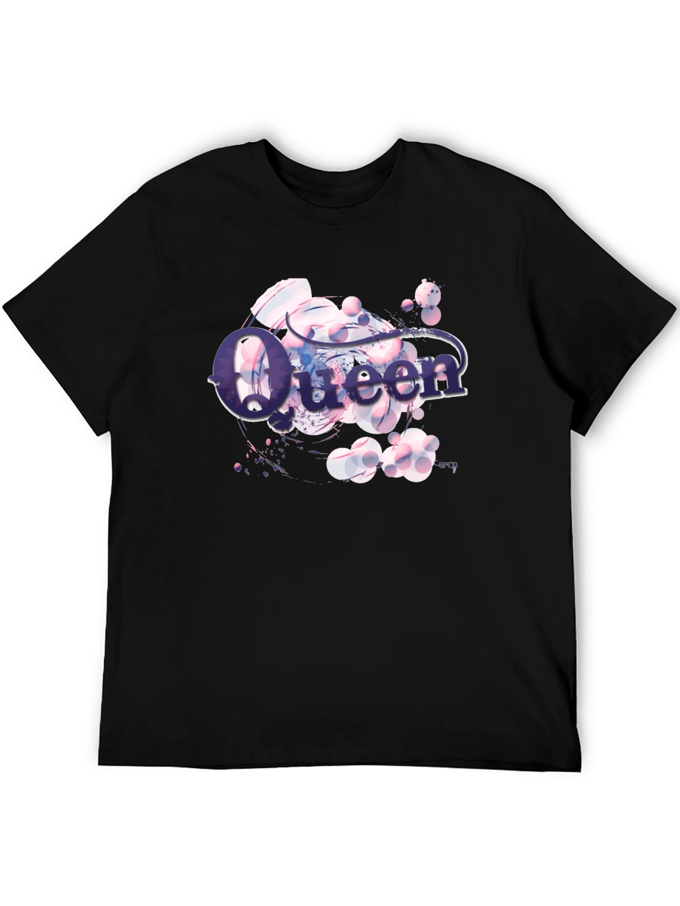 Queen Graphic T-Shirt - Black - Unisex